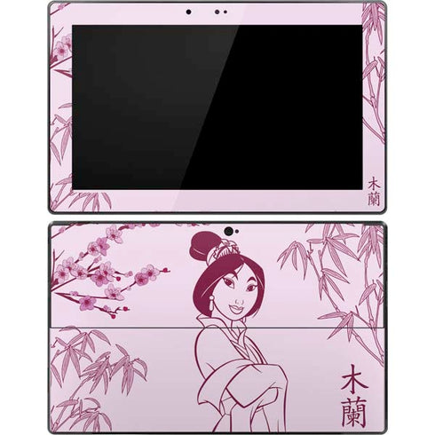 Disney Mulan Character Art Surface Pro Tablet Skin